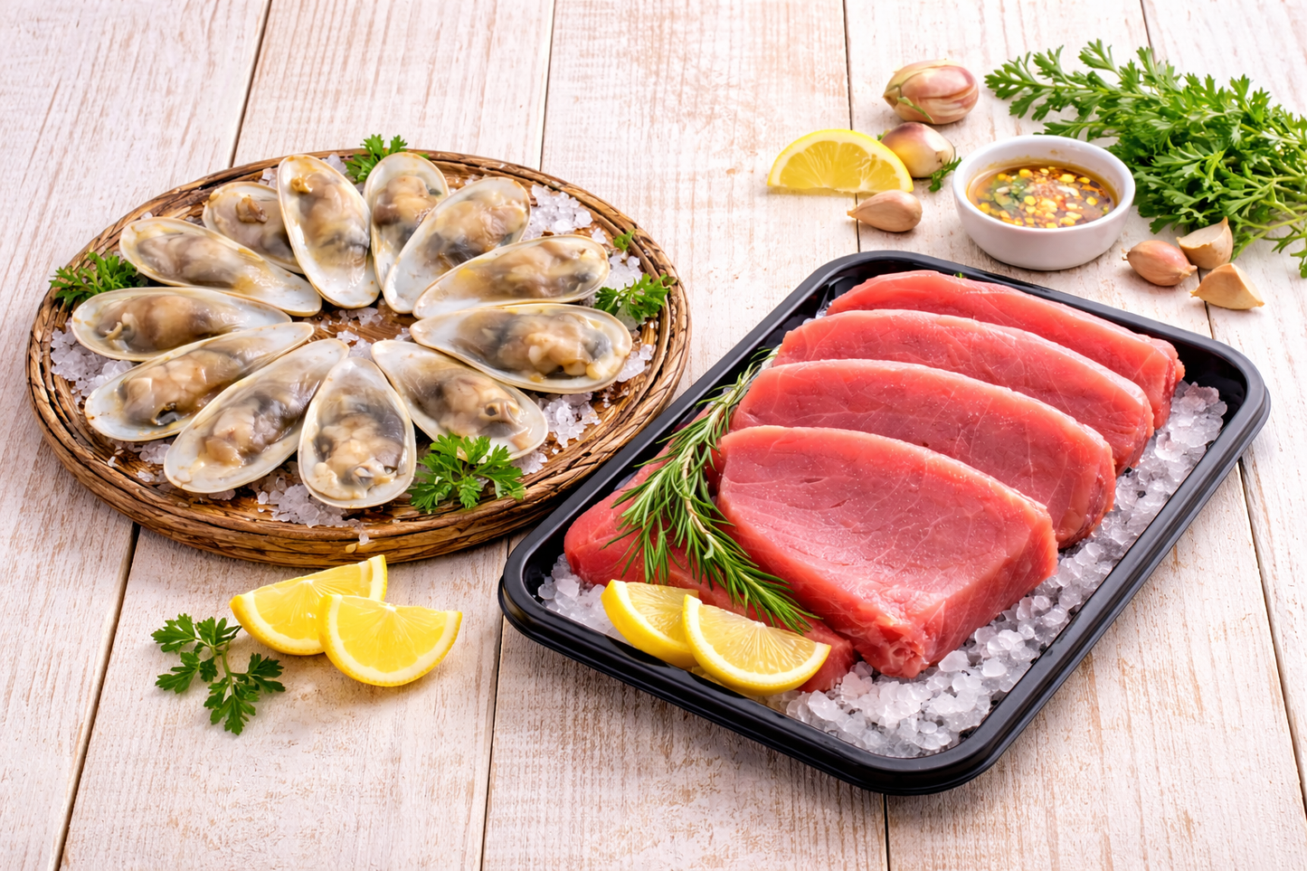 Especial Promocion 100 Machas + Atún Steak 900 g aprox.