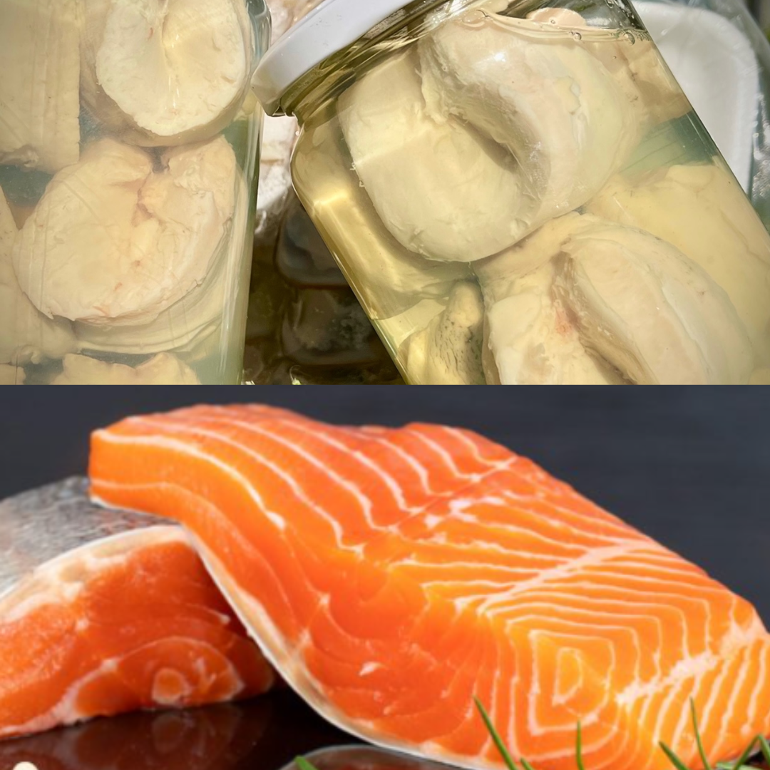 Frasco de Locos + Salmon Porcionado Kg