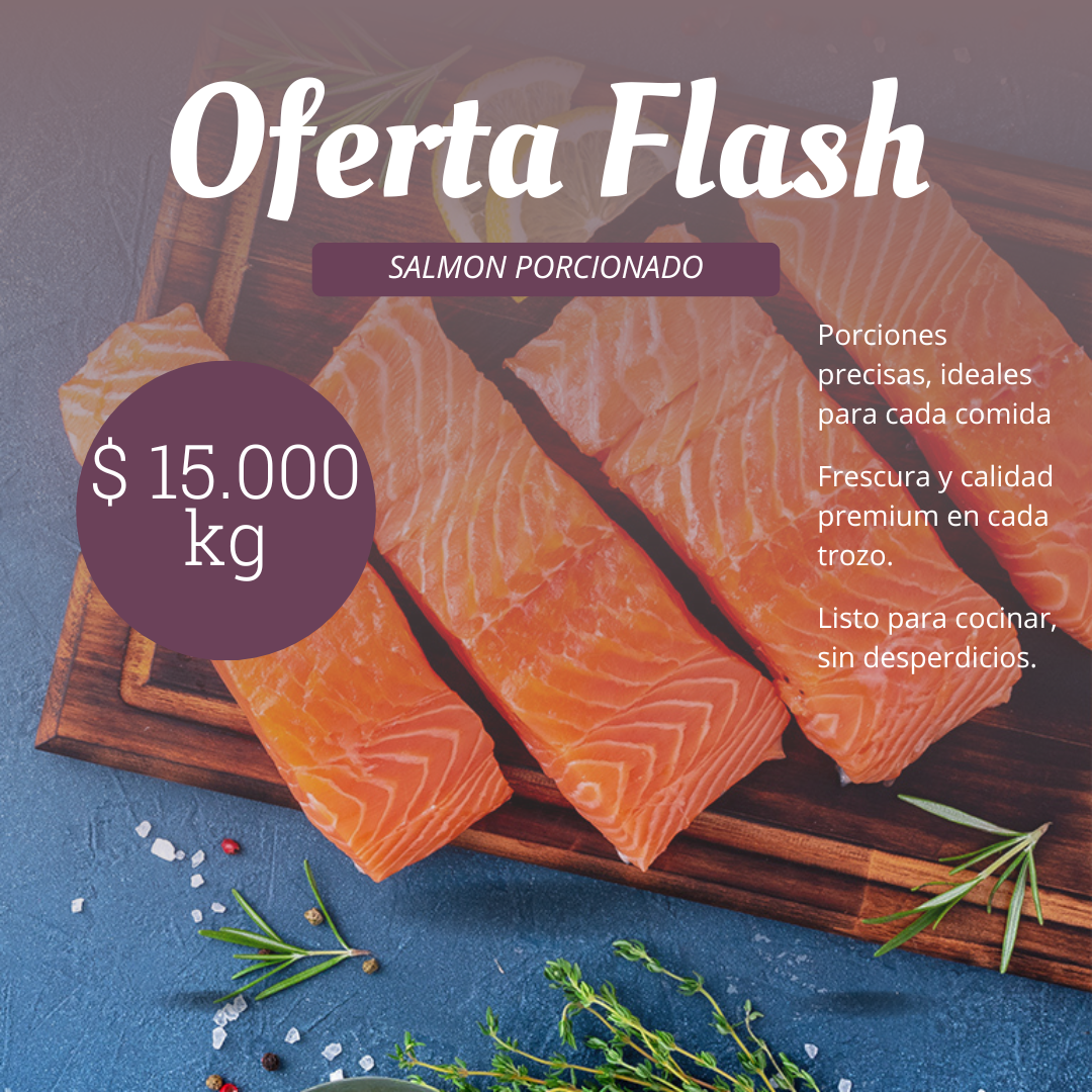 Salmon porcionado Premium