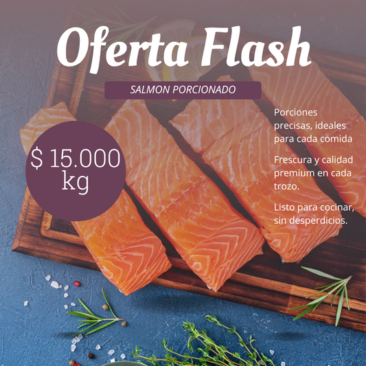 Salmon porcionado Premium