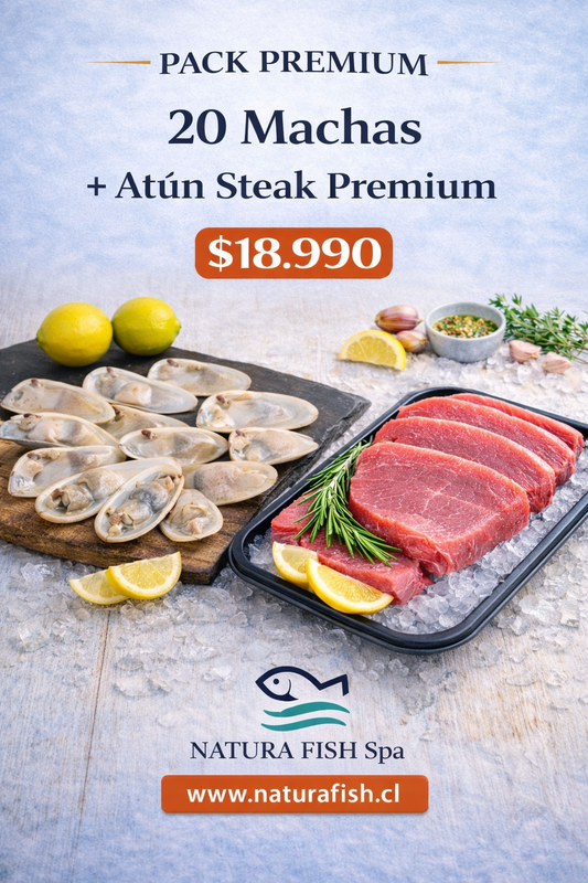 20 Machas + Atun Steak